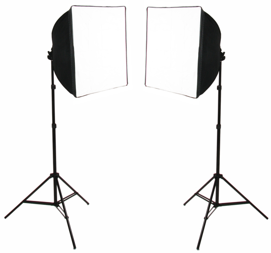 Pair of SimplyFoto Lites 50 with covers