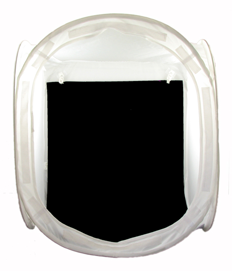 EZcube Black Vinyl Background