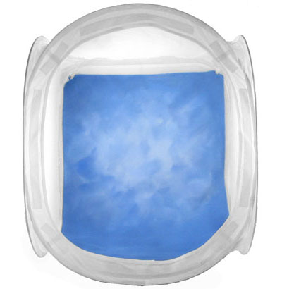 EZ backdrop Miramar Blue Mist