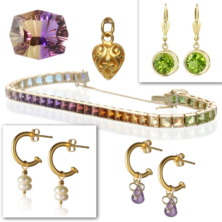 Collection of photographed jewellery