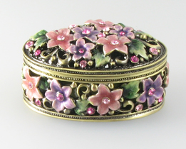 Ornamental box without refection