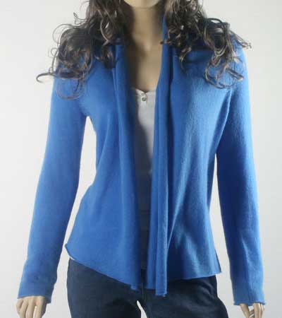 Mannequin wearing cardigan