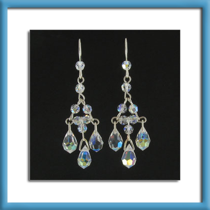 Earrings photographed in EZcube