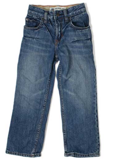 Jeans Photographed From Above
