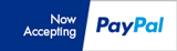 Now Accepting PayPal Secure Payment Method