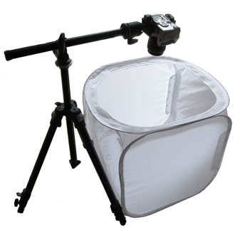 Horizontal Tripod with EZcube Example