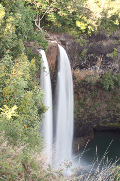 Photograph of a waterfall
